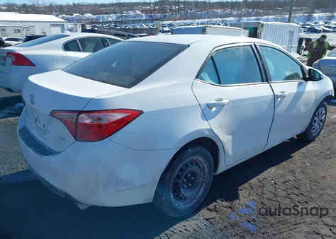 2018 Toyota Corolla Le from USA, damaged, VIN 2T1BURHE5JC978499